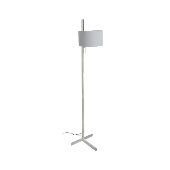 Lampara de pie Stand-up Aluminio y Gris Faro